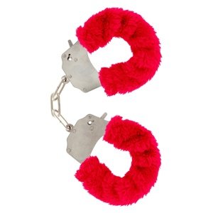Putá TOYJOY FURRY FUN kovové červené