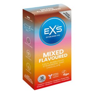 EXS Mixed - kondómy zmiešaná príchuť (12 kusov)