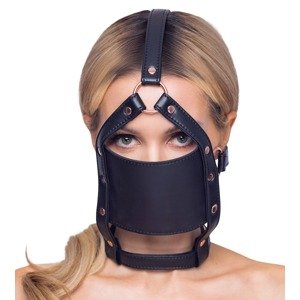 Bad Kitty head harness with a gag - postroj na hlavu s roubíkom