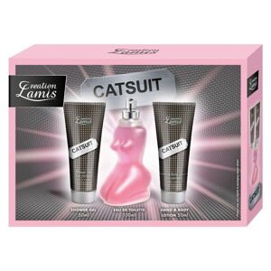 Creation Lamis Catsuit - 3 dielna darčeková sada pre ženy (feromónový parfum,mlieko a gél)
