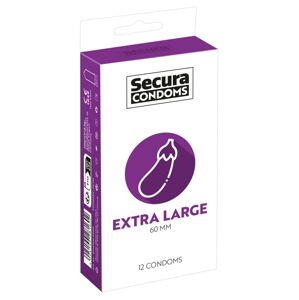 Secura Extra Large - extra veľký kondóm 60mm (12ks)
