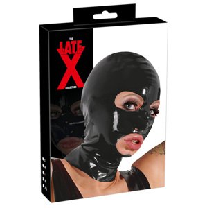 LATEX - latexová maska na hlavu (čierna)