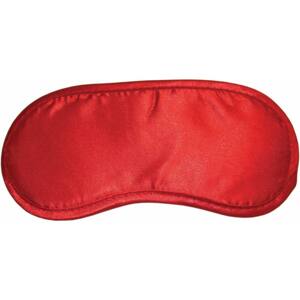 S&M Satin Red Blindfold – saténová maska na oči (červená)