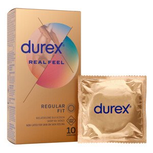 Durex Real Feel - bezlatexové kondómy (10 ks)