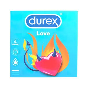 Durex Love - kondómy Easy-on (4 ks)