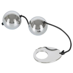 Bad Kitty Metal Balls - venušine guličky 110g (strieborné)