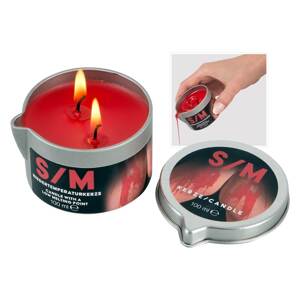 BDSM Kerze - parafínová sviečka na telo (100 ml)