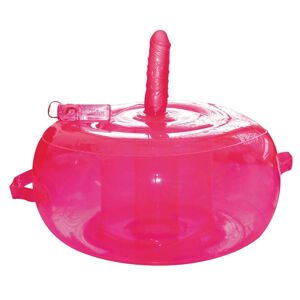 You2Toys - nafukovacie erotické kreslo s vibrátorom (ružové)
