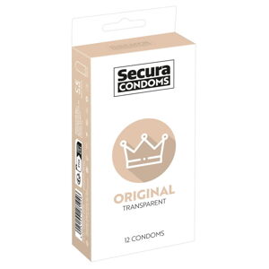 Secura Original - priehľadné kondómy (12 ks)