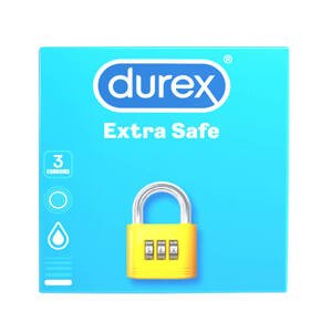 Durex extra safe - bezpečné kondómy (3 ks)