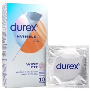 Durex Invisible XL - extra veľké kondómy (10ks)