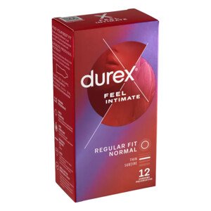 Durex Feel Intimate - tenkostenné kondómy (12 ks)