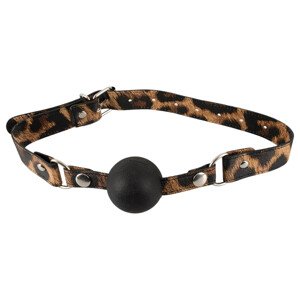 NMC Fetish Excellent Power – silikónový roubík (leopard)