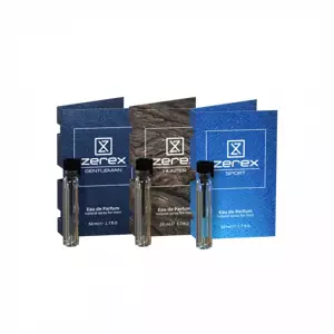 Pánske parfumy Zerex - sada vzoriek 3 x 1,7 ml odstrek