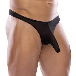 Svenjoyment Transparent Net Pouch with Penis Sleeve 2100371 Black