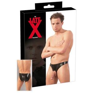 LateX Latexové slipy s otvorom pre penis S-L