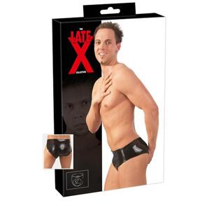 LateX Latexové slipy s análnym dildom M/L