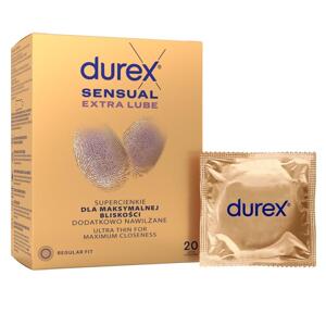 DUREX kondómy Sensual Extra Lube 20 ks