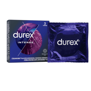 Durex Intense kondómy 3 ks
