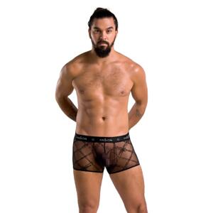 Passion MEN 032 Pánské boxerky James černé