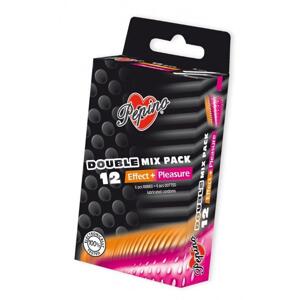 Pepino kondómy Double Mix Pack- 12 ks