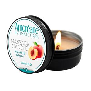 Amoréane masážna sviečka Peach Me Up 30 ml