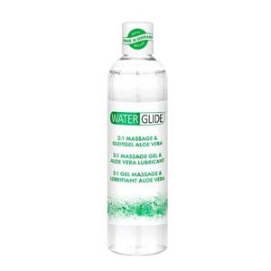 Waterglide Masážny a lubrikačný gél 2 v 1 Aloe Vera 300 ml