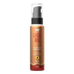 INTT Lick me Zbozkateľný gél s hrejivým efektom 50 ml - Peach