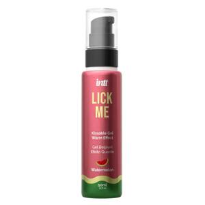 INTT Lick me Zbozkateľný gél s hrejivým efektom 50 ml - Watermelon