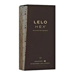 Lelo HEX respect XL kondómy 12 ks