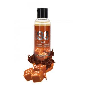 S8 4 in 1 Dessert Lubrikačný gél čokoláda a slaný karamel125 ml
