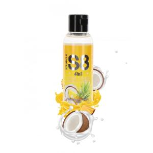 S8 4 in 1 Dessert Lubrikačný gél ananás a kokos125 ml