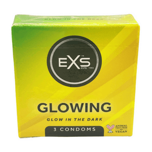 EXS Glow kondómy 3 ks
