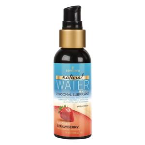 SENSUVA Natural lubrikačný gél 57 ml - jahoda