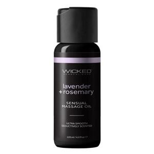 Wicked Sensual masážny olej 120 ml - levanduľa