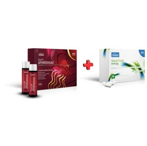 VALAVANI Akčný balíček: Tekuté afrodiziakum SexUP - 5x25ml + Maca Fresh Energy 90 kapsúl